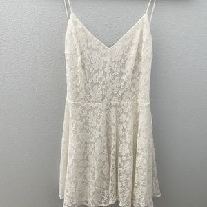 White Lace Zara Dress
